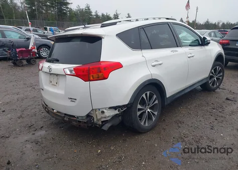 2015 Toyota Rav4 Limited из США, поврежденный, VIN 2T3DFREV6FW377025